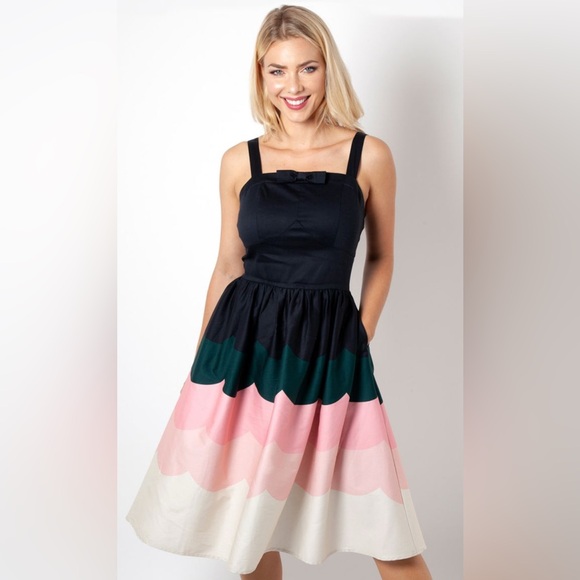 NWT Voodoo Vixen scalloped hem dress Size XL - Picture 1 of 5